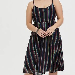 Rainbow Stripe Pride Dress